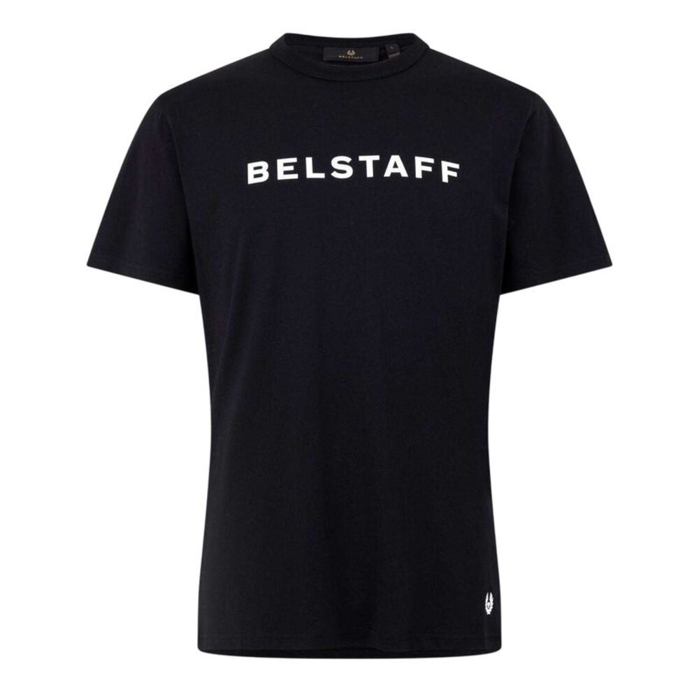 Belstaff Mens Logo T-Shirt / Black